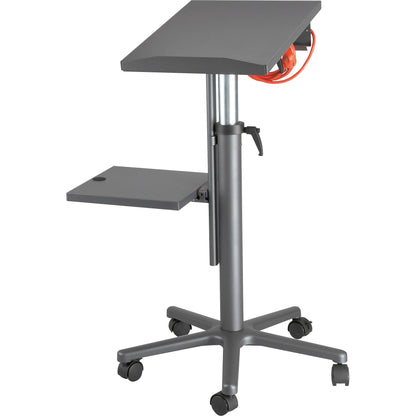 MAUL Projektionswagen Laptop, Beamer 61 x 73,5-120 x 61 cm (B x H x T) Stahl anthrazit