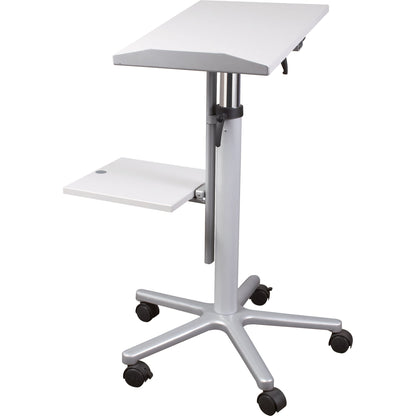 MAUL Projektionswagen Laptop, Beamer 61 x 73,5-120 x 61 cm (B x H x T) Stahl grau