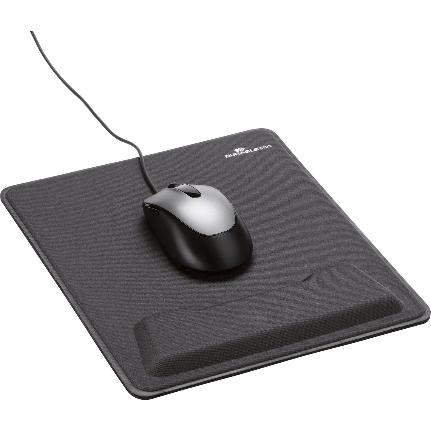 DURABLE Mauspad ERGOTOP® 25,7 x 0,85 x 31 cm (B x H x T) Polyethylene Vinyl Acetate/Polyester anthrazit