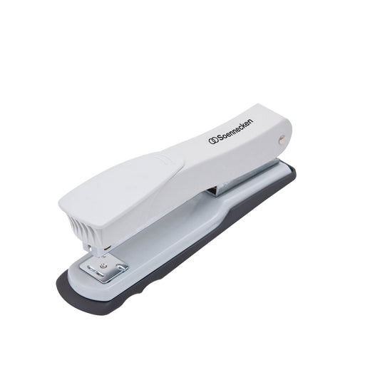 Soennecken Heftgerät 24/6, 26/6 fest/lösbar/nageln 25 Bl. (80 g/m²) Metall lichtgrau