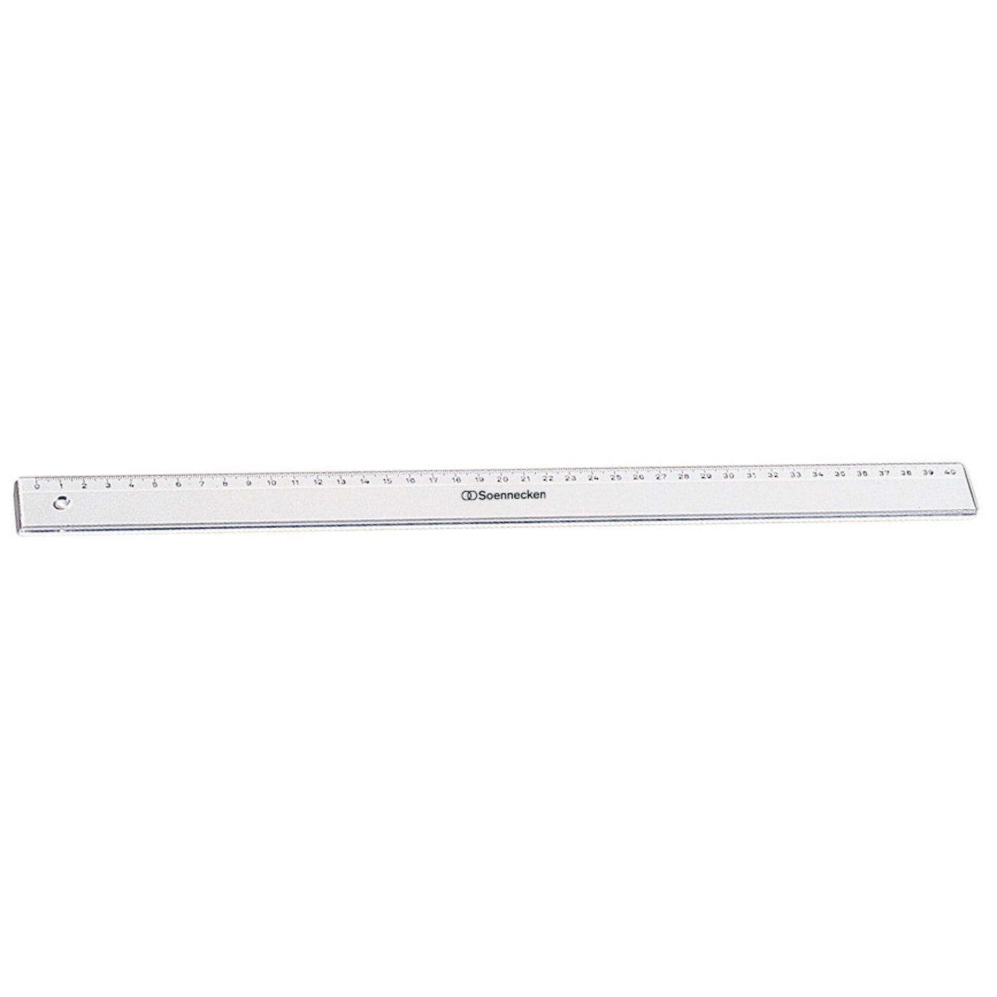 Soennecken Lineal 50cm Polystyrol transparent