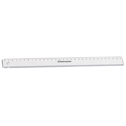 Soennecken Lineal 30cm Polystyrol transparent