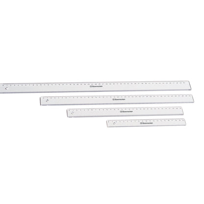 Soennecken Lineal 20cm Polystyrol transparent