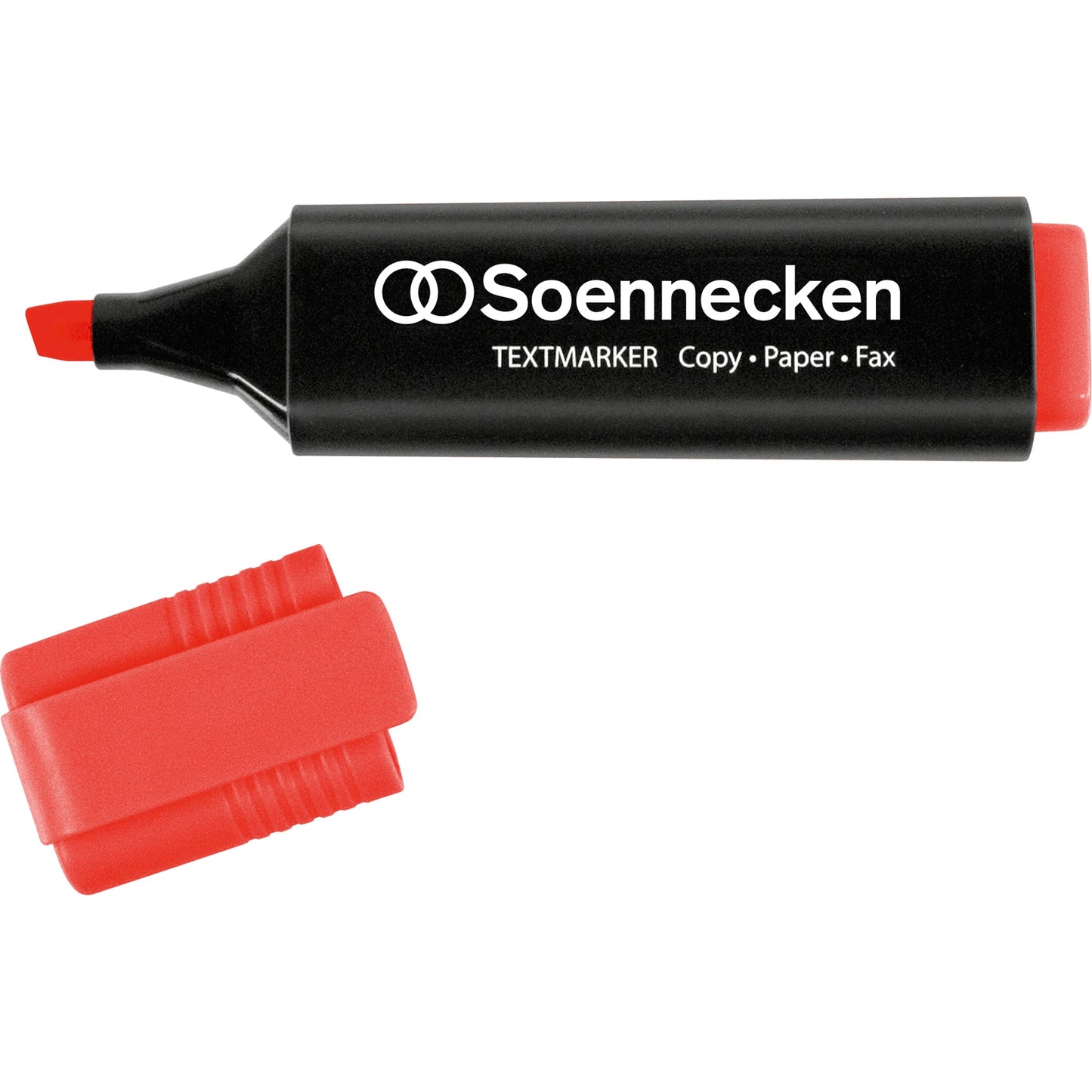 Soennecken Textmarker 2-5mm rot Keilspitze