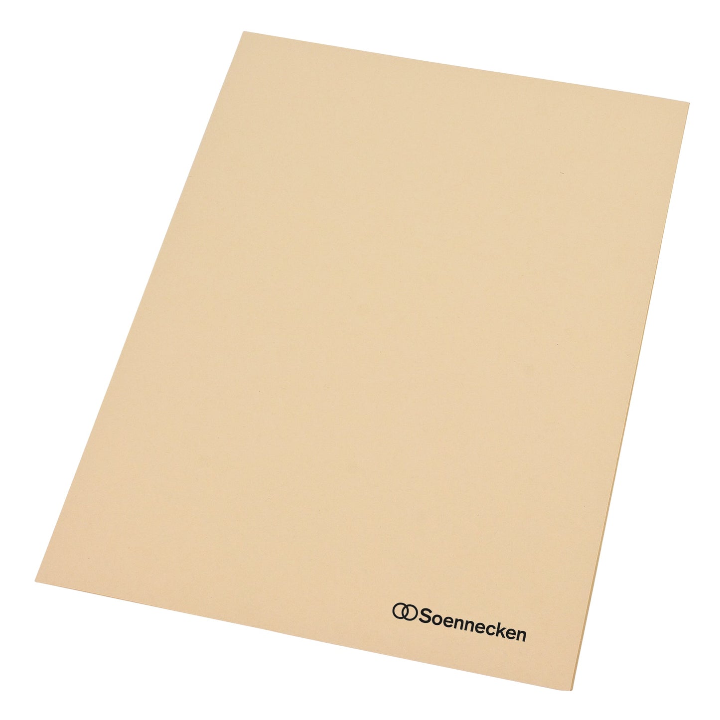 Soennecken Aktendeckel DIN A4 250g/m² Recyclingkarton chamois 100 St./Pack.