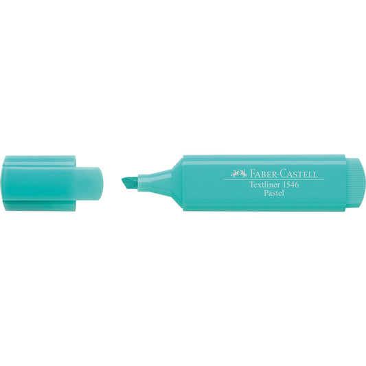 Faber-Castell Textmarker Textliner 46 Pastell 1-5mm türkis Keilspitze