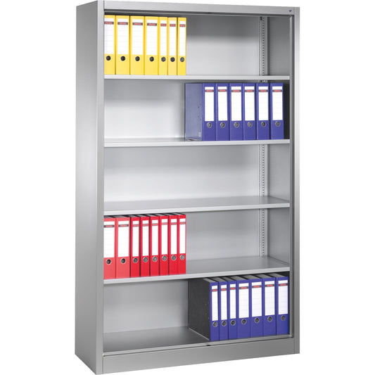 C+P Regal Acurado 1.200 x 1.950 x 500 mm (B x H x T) 4 Fachböden Stahl, lackiert lichtgrau