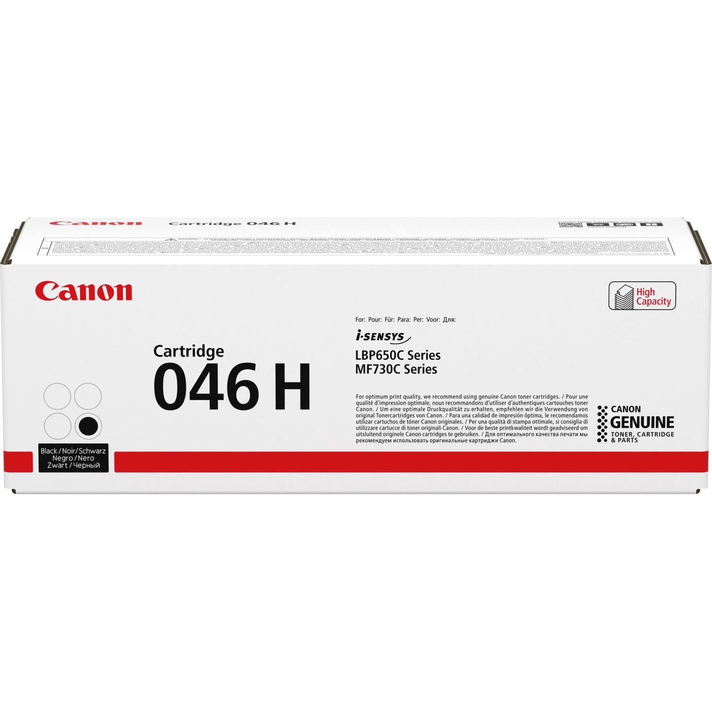 Canon Toner Originalzubehör 046H ca. 6.300 Seiten schwarz