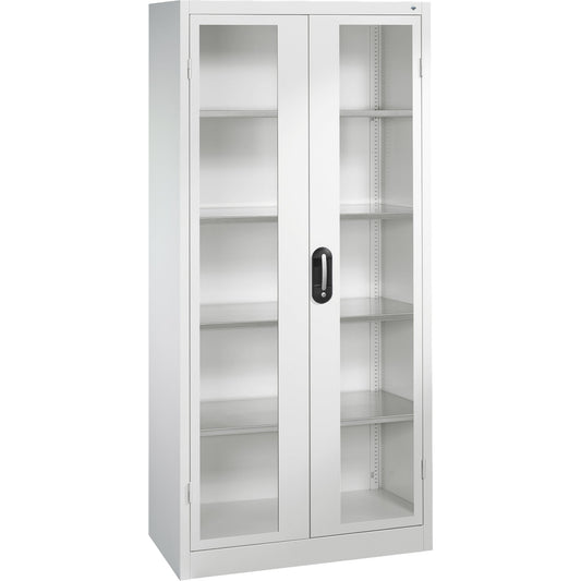 C+P Werkzeugschrank Serie 89 930 x 1.950 x 400 mm (B x H x T) Stahl, lackiert Farbe der Front: lichtgrau Farbe des Korpus: lichtgrau
