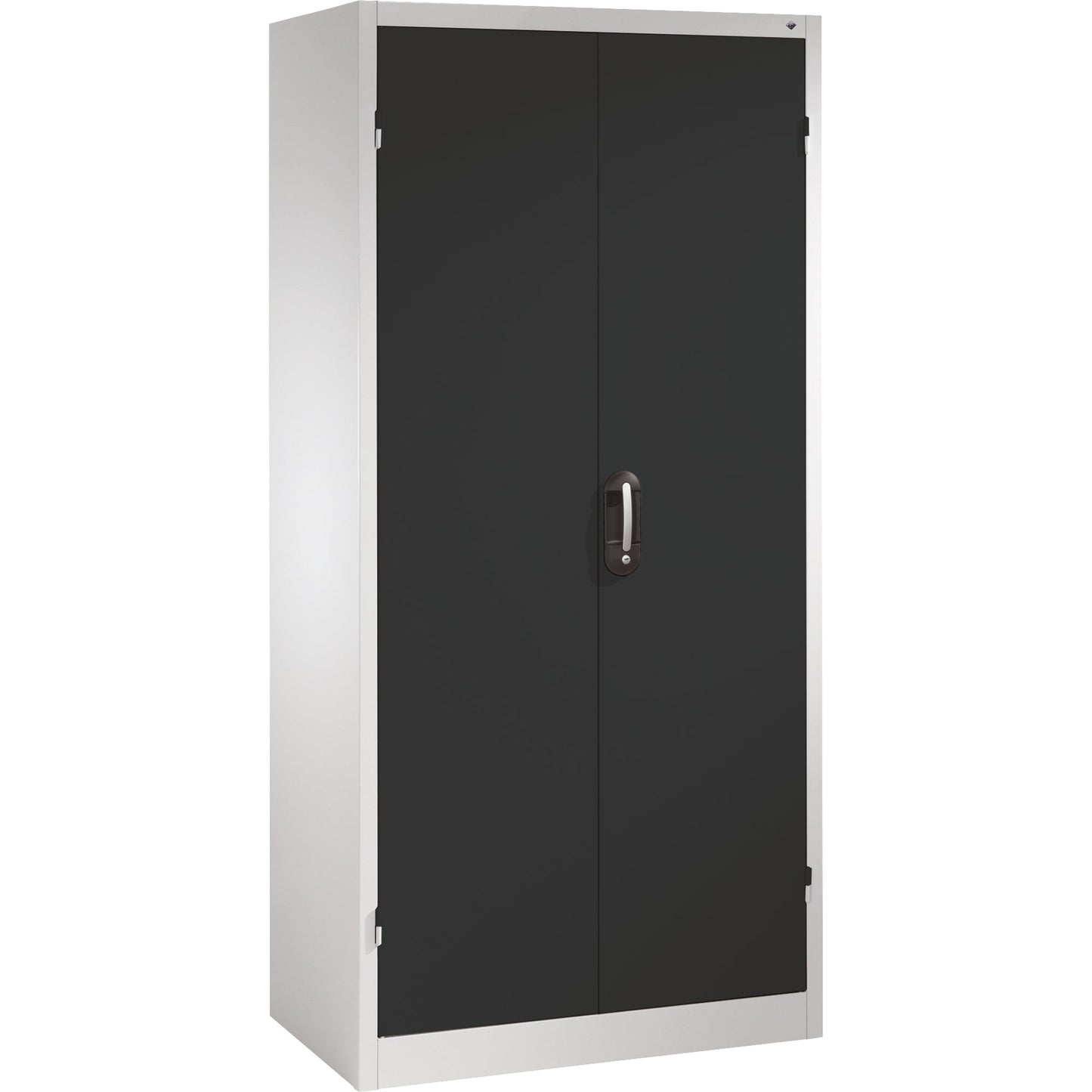 C+P Werkzeugschrank 930 x 1.950 x 500 mm (B x H x T) Stahl, lackiert Farbe der Front: schwarzgrau Farbe des Korpus: lichtgrau