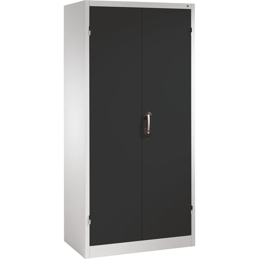 C+P Werkzeugschrank 930 x 1.950 x 500 mm (B x H x T) Stahl, lackiert Farbe der Front: schwarzgrau Farbe des Korpus: lichtgrau