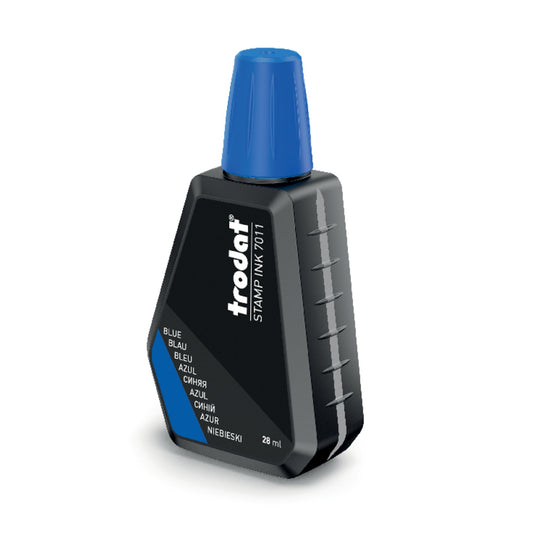 trodat® Stempelfarbe Colour 7011 Handstempelkissen blau 28ml
