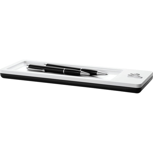 HAN Stiftschale i-Line 28 x 1,8 x 9,5 cm (B x H x T) ABS Kunststoff weiß/schwarz 1 Fach