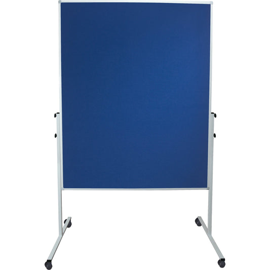 Soennecken Moderationstafel Maße der Oberfläche: 120 x 150 cm (B x H) Filz blau