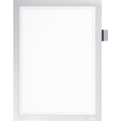 DURABLE Magnetrahmen DURAFRAME® NOTE DIN A4 silber metallic