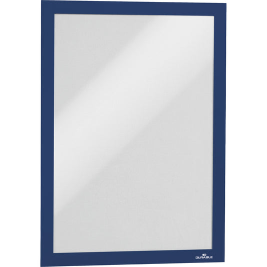 DURABLE Magnetrahmen DURAFRAME® DIN A4 Polypropylen/PVC dunkelblau 2 St./Pack.