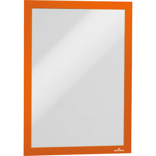 DURABLE Magnetrahmen DURAFRAME® DIN A4 Polypropylen/PVC orange 2 St./Pack.