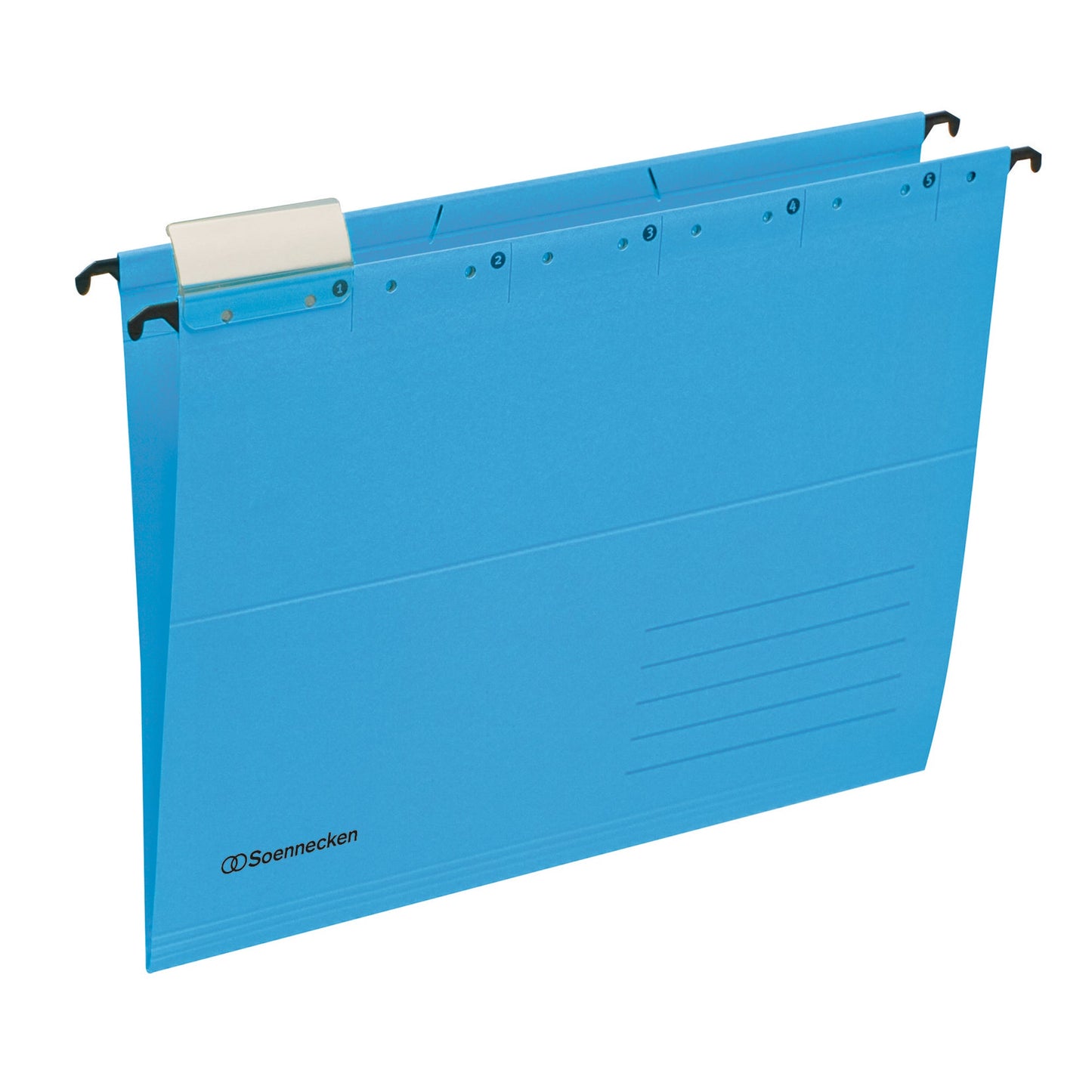 Soennecken Hängemappe DIN A4 220g/m² Recyclingkarton blau 25 St./Pack.
