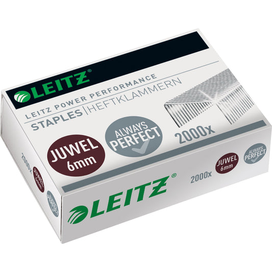 Leitz Heftklammer Juwel 6 Leitz Heftzange Juwel 3000 2.000 St./Pack.