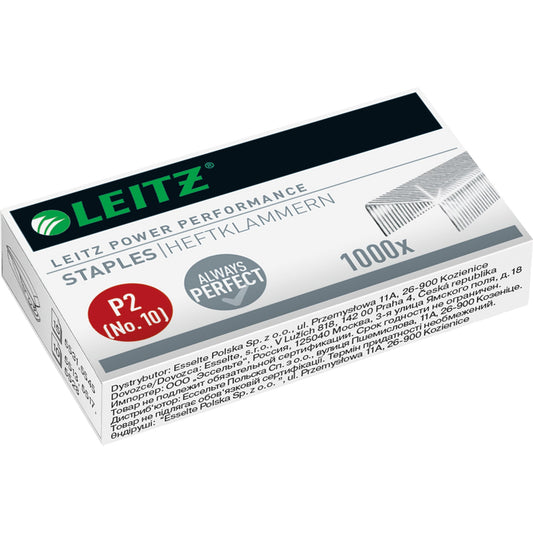 Leitz Heftklammer P2 No. 10 Leitz Heftgerät 5517, 5531, Heftzange 5545 1.000 St./Pack.