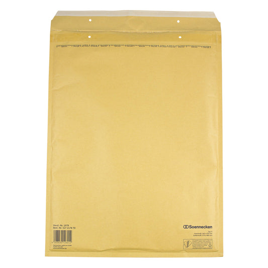 Soennecken Luftpolstertasche K/7 mit Haftklebung Kraftpapier natronbraun 50 St./Pack.