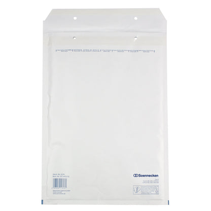 Soennecken Luftpolstertasche G/4 mit Haftklebung Kraftpapier weiß 5 St./Pack.