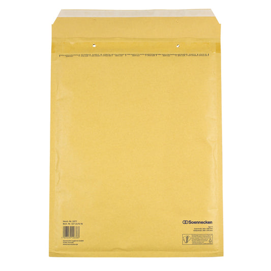 Soennecken Luftpolstertasche H/5 mit Haftklebung Kraftpapier natronbraun 100 St./Pack.