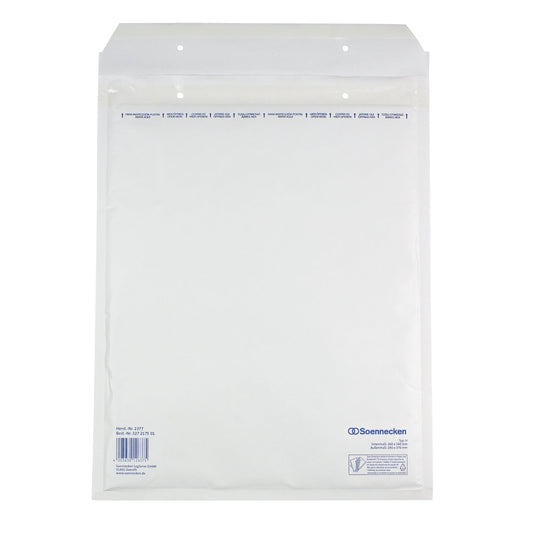 Soennecken Luftpolstertasche H/5 mit Haftklebung Kraftpapier weiß 100 St./Pack.