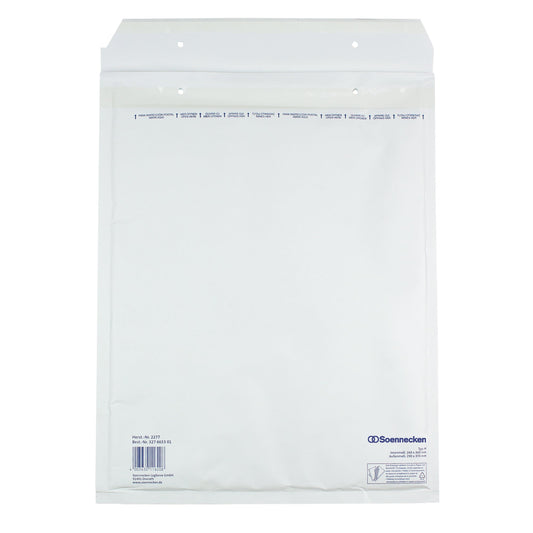 Soennecken Luftpolstertasche H/5 mit Haftklebung Kraftpapier weiß 5 St./Pack.