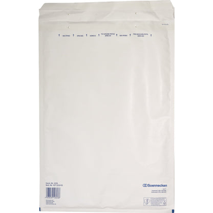 Soennecken Luftpolstertasche K/7 mit Haftklebung Kraftpapier weiß 50 St./Pack.