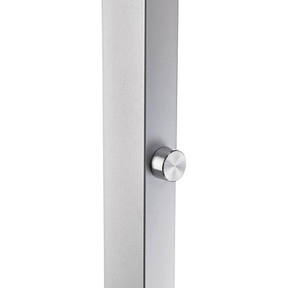 ALCO Stehleuchte LED aluminium/silber