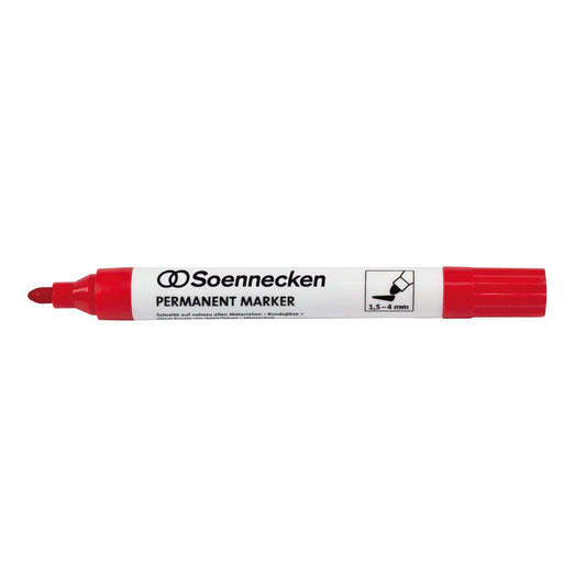 Soennecken Permanentmarker 1,5-4mm rot