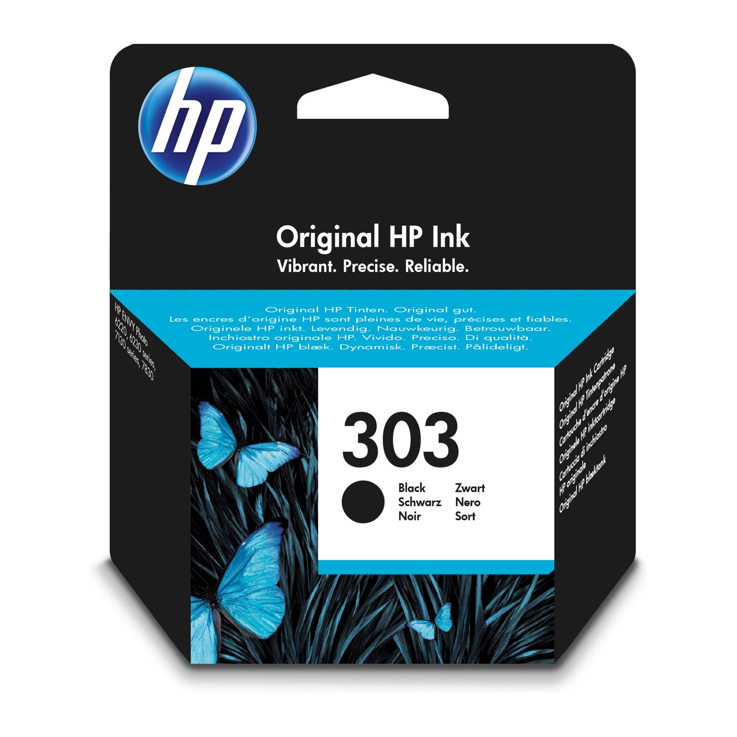 HP Tintenpatrone Originalzubehör 303 ca. 200 Seiten schwarz 4ml