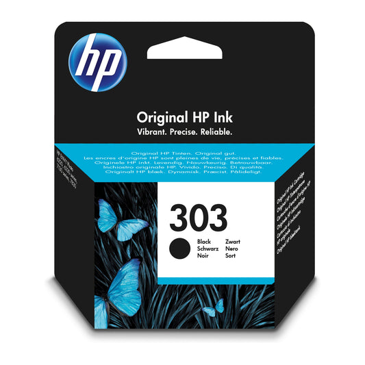 HP Tintenpatrone Originalzubehör 303 ca. 200 Seiten schwarz 4ml