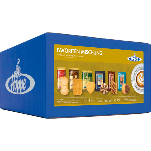 Hoppe Gebäckmischung Favoritenmischung 150 x 7 g/Pack.