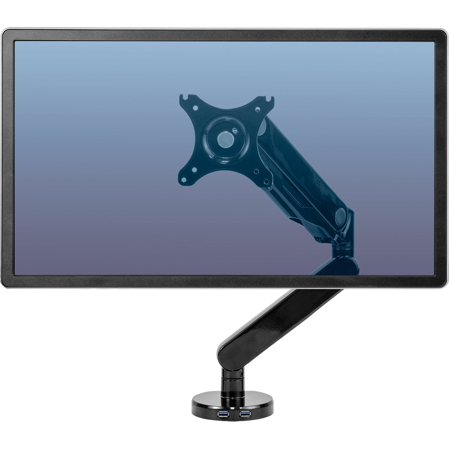 Fellowes® Monitorschwenkarm Platinum Series 11,43 x 43,82 x 47,15 cm (B x H x T) 1,5-8kg Aluminium/ABS Kunststoff schwarz