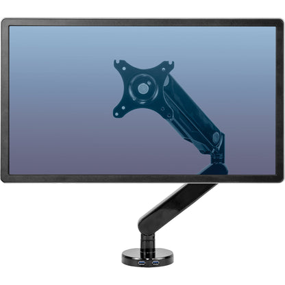 Fellowes® Monitorschwenkarm Platinum Series 11,43 x 43,82 x 47,15 cm (B x H x T) 1,5-8kg Aluminium/ABS Kunststoff schwarz