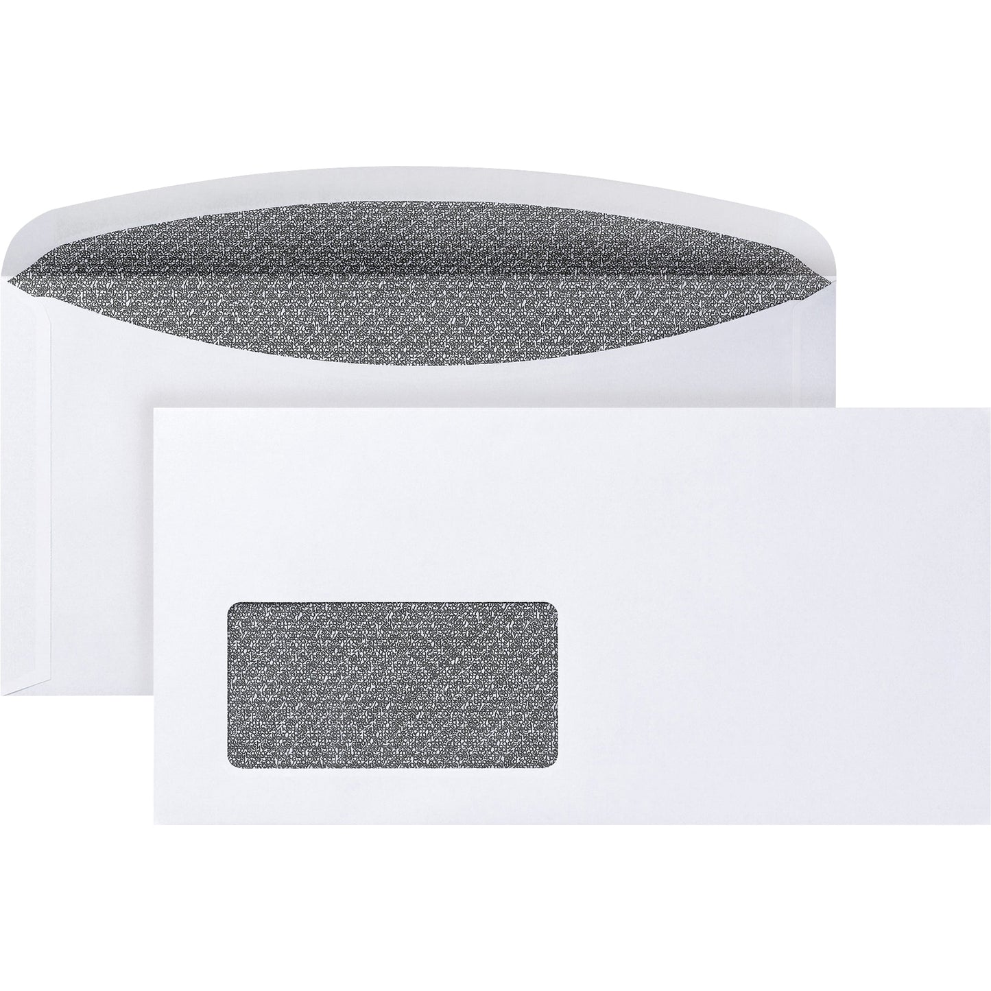POSTHORN Briefumschlag 3000 DIN C6/C5 229 x 114 mm (B x H) mit gummierter Klappe mit Fenster 80g/m² weiß 1.000 St./Pack.