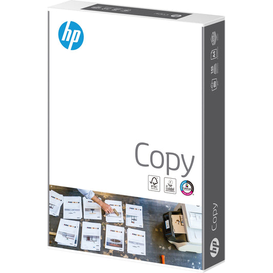 HP Kopierpapier Copy DIN A4 80g/m² elementar chlorfrei gebleicht weiß 500 Bl./Pack.