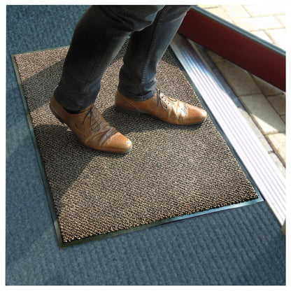 Doortex Schmutzfangmatte ultimat® Innenbereich 90 x 150 cm (B x L) 70 % Mikrofaser/30 % Polypropylen Material der Rückseite: Vinyl/Gummi braun