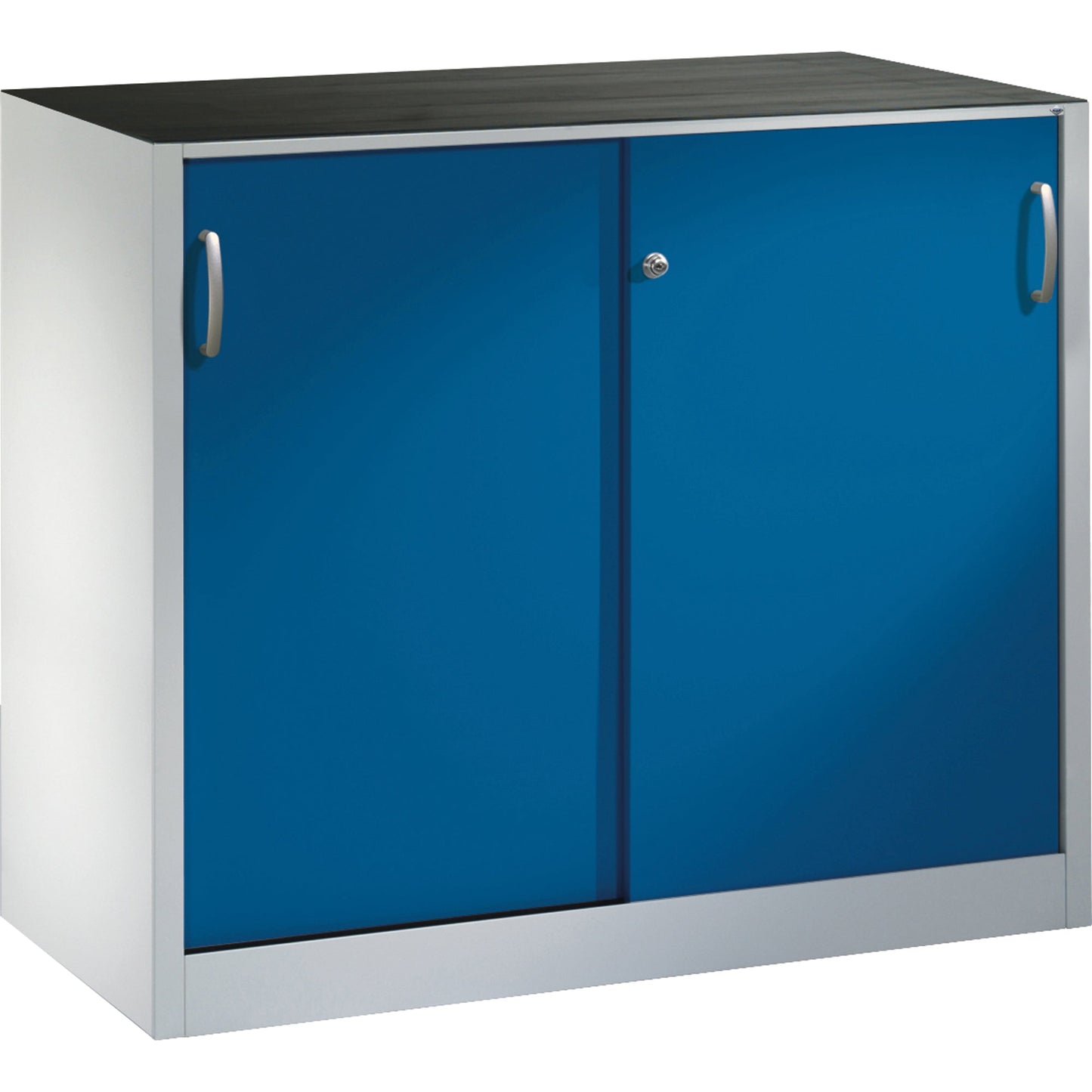 C+P Werkzeugschrank Acurado 1.200 x 1.000 x 500 mm (B x H x T) inkl. Gummiriefenmatte Stahl, lackiert Farbe der Front: enzianblau Farbe des Korpus: lichtgrau