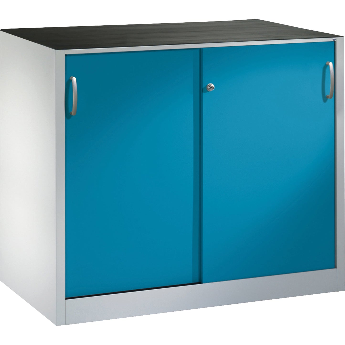 C+P Werkzeugschrank Acurado 1.200 x 1.000 x 600 mm (B x H x T) inkl. Gummiriefenmatte Stahl, lackiert Farbe der Front: lichtblau Farbe des Korpus: lichtgrau