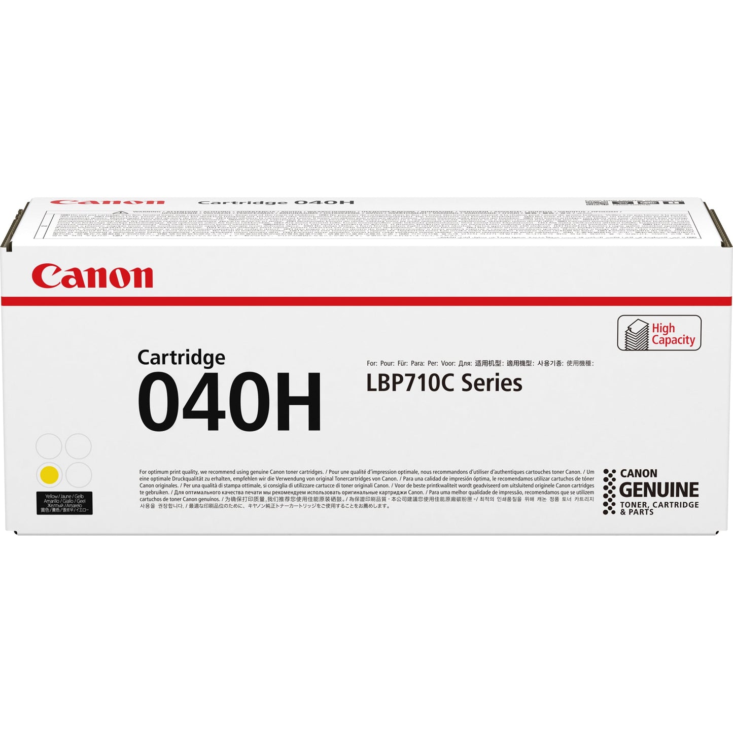 Canon Toner Originalzubehör 040H ca. 10.000 Seiten gelb