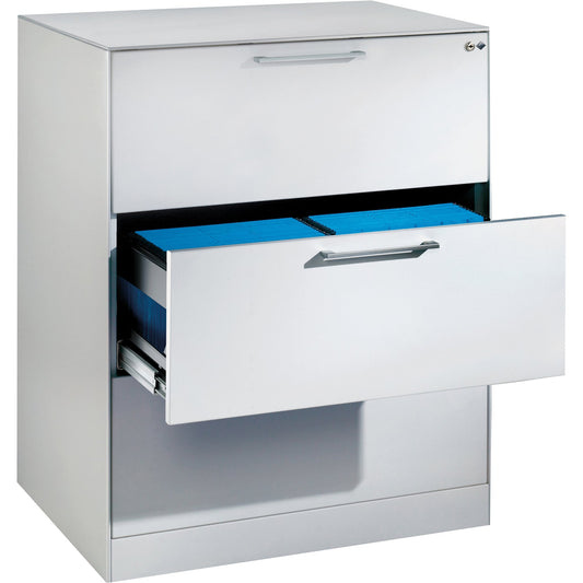 C+P Hängeregistraturschrank Asisto 800 x 998 x 600 mm (B x H x T) Stahl, lackiert lichtgrau