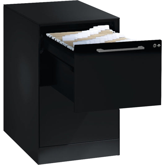 C+P Hängeregistraturschrank Asisto 440 x 698 x 600 mm (B x H x T) Stahl, lackiert Farbe der Front: schwarzgrau Farbe des Korpus: schwarzgrau
