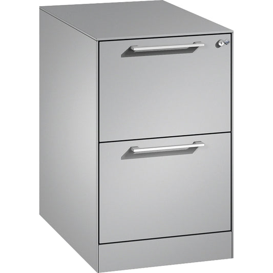 C+P Hängeregistraturschrank Asisto 440 x 698 x 600 mm (B x H x T) Stahl, lackiert weißaluminium