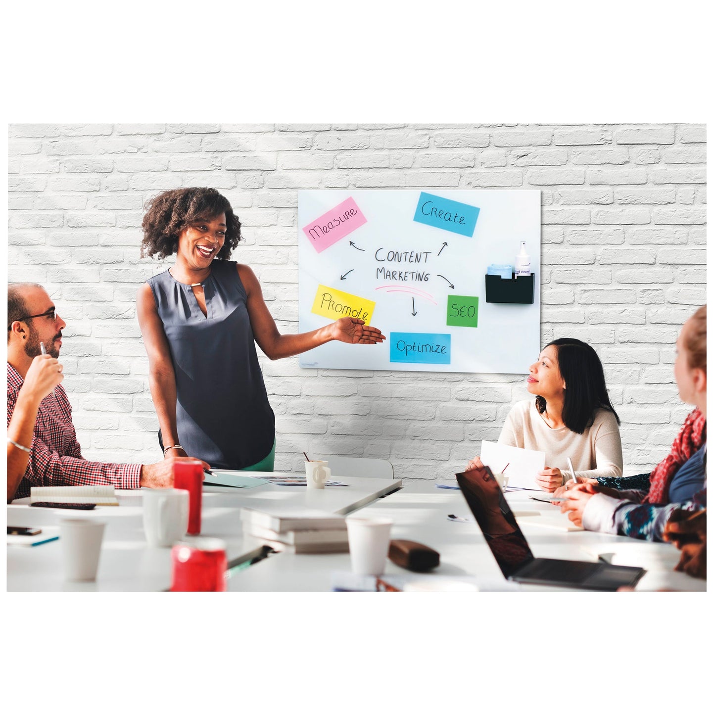 Legamaster Tafelschreiberhalter 15,3 x 9,8 x 6,9 cm (B x H x T) Kunststoff schwarz