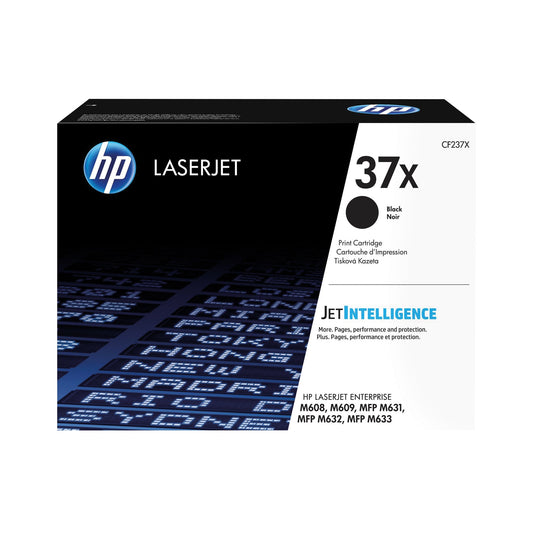 HP Toner Originalzubehör 37X ca. 25.000 Seiten schwarz