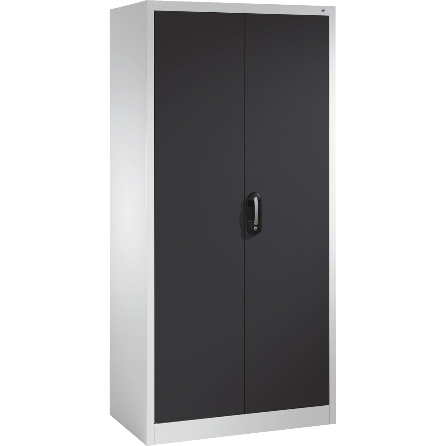 C+P Werkzeugschrank Serie 89 930 x 1.950 x 500 mm (B x H x T) Stahl, lackiert Farbe der Front: schwarzgrau Farbe des Korpus: lichtgrau