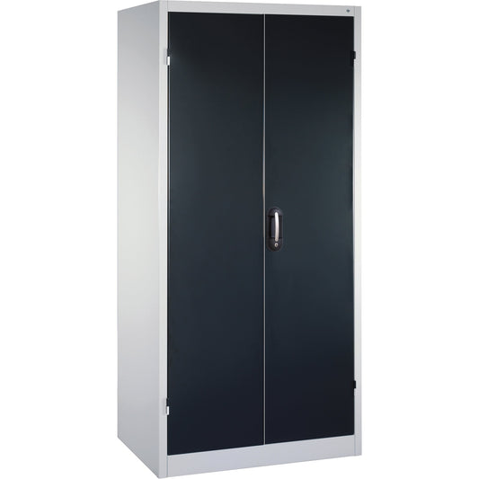 C+P Werkzeugschrank 930 x 1.950 x 600 mm (B x H x T) Stahl, lackiert Farbe der Front: schwarzgrau Farbe des Korpus: lichtgrau